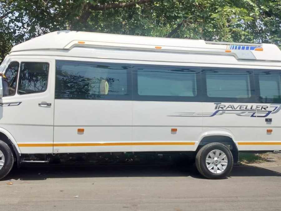 Tempo Traveller, ready for a group yatra